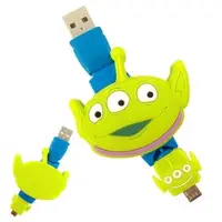 在飛比找PChome24h購物優惠-【Disney】Micro USB 玩具總動員TOYS造型伸