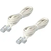 [Datatech] RJ12 6 Position 4 Conductor Plug to RJ45 Plug Cable - 3m