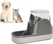 Automatic Pet Gravity Food Feeder and Water Dispenser,Cat Feeder, Dog Feeder,Automatic Pet Waterer (Water Feeder)