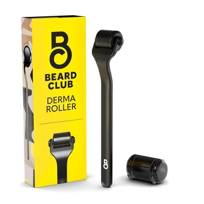 The Beard Club Derma Roller for Face, Body and Scalp - Microneedling Roller for