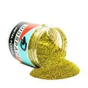 4oz Citron Gold 0.008 Gold Micro Metal Flake - Solvent Resistant Glitter
