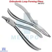 Ortho Braces Arch Nance Loop Forming Tweed Plier Dental Orthodontic Tools Set