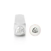 ImpressArt Laughing Buddha Face Jewelry Metal Stamp- Steel Punch
