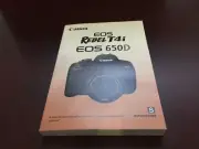 EOS 650D SPANISH Digital Camera User's Manual Guide Book Brand New. Never Used