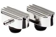 Billet Specialties Bilet Breather Oval Ribbed PCV BS21950