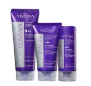 Frizz Control D-Panthenol Creatine Ojon Pequi Oils Treatment Kit 3 Prod. - Vizca