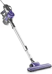 Devanti Stick Vacuum Cleaner, Corded Handheld Hand Held Strong Suction Handstick Bagless Car Vac Purple Compact Dustbuster Sweeper Dust Buster Portable for Home Car Stairs, Purple