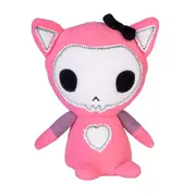 Gus Fink Studio Plush Stitch Kitty Lil Lolli Kids Soft Cuddle Toy Pink 11x18cm