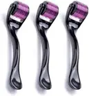 Roller Microneedle FYL 3 Pack Derma Roller Kit((0.5mm+1.0mm+1.5mm))