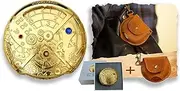 UD UNIQUE DICE Roulette Dice Dungeons and Dragons Dice Set DND Metal Dice Set Giant Dice D&D Dice Role Playing Dice DND Dice Sets Dice Set Versatile Dice for Role Playing Steampunk Theme Games