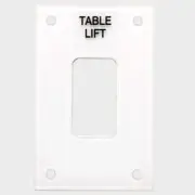 Sea Ray Boat Blank Switch Panel 2128511 | Table Lift 3 1/2 Inch Plastic