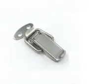 2×Spring Loaded Toggle Latch Stainless Steel Toggle Latch Lock Case Cabinet Box