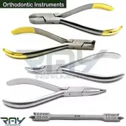 Orthodontic Instruments Distal End & Hard Wire Cutter TC Wire Bending Pliers