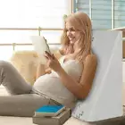 Bedding Wedge Pillow Memory Foam Cushion Back Support Bamboo Cover 30Cm