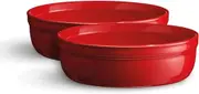 Emile Henry EH 2 CREME BRULEES BURGUNDY