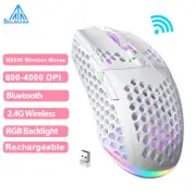 SM600 Bluetooth 5.0 Wireless Mouse 2.4G DPI 3200 Gaming Mouse RGB Mouse