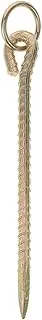SUPVOX Dog Stake for Leash Heavy Duty Metal Ground Anchor Rebar Support Stake Outdoor Pet Tie Out Cable