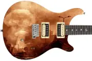 Guitar Skin Axe Wrap Re-skin Vinyl Nuclear Cold War Fallout Doom Mushroom 930