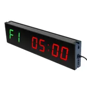 Portable Gym Timer Interval Timer Workout Fitness Clock Countdown/UP/Stopwatch