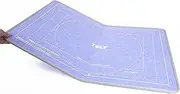 TELY Foldable Jigsaw Puzzle Board - Sturdy Hard Felt, Anti-Slip Surface, Portable & Lightweight, Fits Up to 1000 Pieces, Lavender Puzzle Mat for Table, Lap, or Puzzle Stand Use