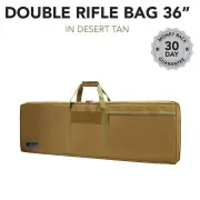 Evolution Gear 36 Inch Double Rifle Soft Bag - Desert Tan #drb_36_dt