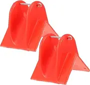 Tofficu 2Pcs Wear Resistant Rope Protectors for Climbing Gear Lightweight Edge Protectors for Outdoor Activities Durable Safety Rope Protection Tool for Mountaineering