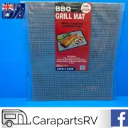 BBQ NON STICK GRILL MAT. CARAVAN, CAMPING, MARINE, HOME USE.