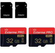 Set of (2) 32GB 32G Ultra Micro SD HC Class 10 TF Flash SDHC Memory Card mobile