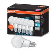 Osram Globe Led A Shape 8.5W ES DL Frosted 6PK