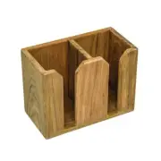 Whitecap 62620 Teak Two Wine Bottle Rack