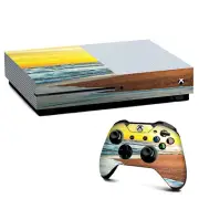 Xbox One S Console Skins Decal Wrap ONLY Ocean Sunset