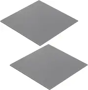 uxcell 2 Pack Thermal Pad 4.0W/m.K Insulated Heat Resistant High Temperature Resistant Silicone Cooling Pads 100x100x1.5mm for Laptop Computer Radiator, Grey