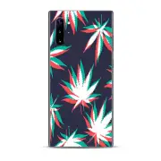 Skins Decal Wrap for Samsung Note 10 Plus 3D Holographic Weed Pot Leaf