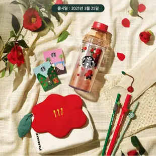 【現貨】韓國星巴克 20201濟州島門市限定山茶花系列
