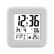 Calendar Alarm Clock,Bedside Voice-Activated Clock with Backlight4125