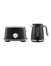 [Breville] the Luxe Duo Kettle & Toaster Bundle BKT735BTR2JAN1 in Black Truffle