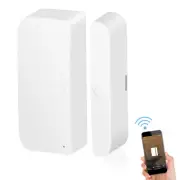Smart Home Tuya WiFi Wireless Door Sensor Door Open Detector Security Protection