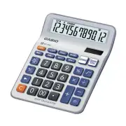 Casio desktop calculator DC-12M, GY, 1EA