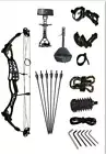 JX 40-60lb Compound Bow Hunting Target Right&Left Handed Ready to shoot
