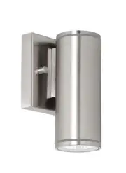 AFX BVYW0406LAJUD Beverly 6" Tall LED Outdoor Wall Sconce - Nickel