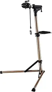 Bicycle Bike Repair Stand MTB Maintenance Mechanic Cycle Workstand Station Tool Tray Height Adjustable Clamp Shop Home Mountain Road Holder Rack Alloy