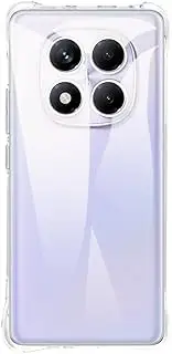 TPU Phone Case Compatible with Xiaomi Redmi Note 14 Pro 4G, Slim Shockproof Soft Cover with Anti-Scratch Design and Precise Cutouts for Full Protection (Clear)