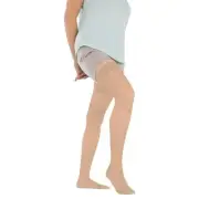 Vive Thigh High Compression Stockings 20-30 mmHg - Closed Toe, Opaque Support