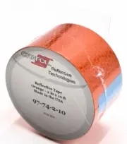Orafol 2" x 10' Roll Orange Reflective Tape 5900 Series - Made in USA 97-74-2-10