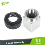 ER-40 Square Collet Block Chuck Holder for CNC Lathe Engraving Machine