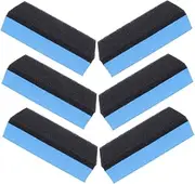 HEALLILY 6Pcs High Density Car Wax Applicator Sponges Durable Buffing Pads for Tire and Vehicle Cleaning Lightweight and Portable Detailing Tool for Car Washing