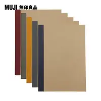 在飛比找PChome24h購物優惠-【MUJI 無印良品】植林木不易透色筆記本/30頁.B5.橫