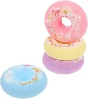 VINTORKY 4pcs Cake Shape Bath 110g Salt Bath Balls Natural Soaking Set Spa for Relaxation Random