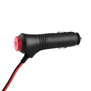 1.5m Male Car Cigarette Lighter Socket Power Plug Adapter On Off Switch 12V