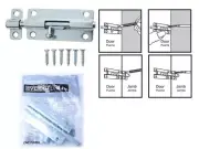 Everbilt #15242 Barrel Bolt Zinc-Plated 4" 250 430